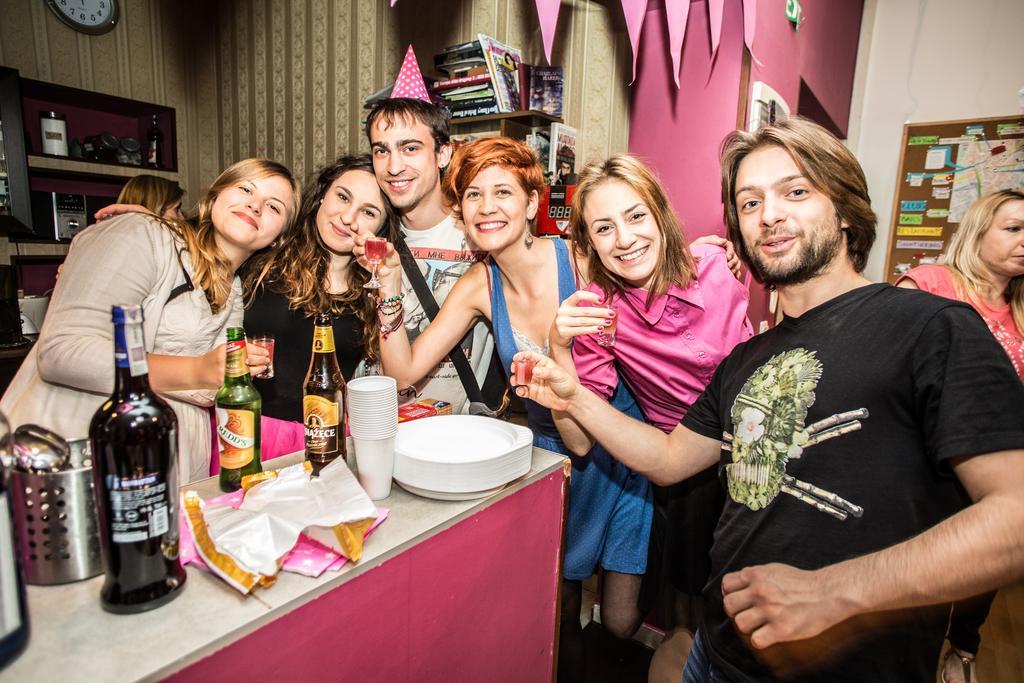 Pink Panther'S Hostel Cracovia Exterior foto